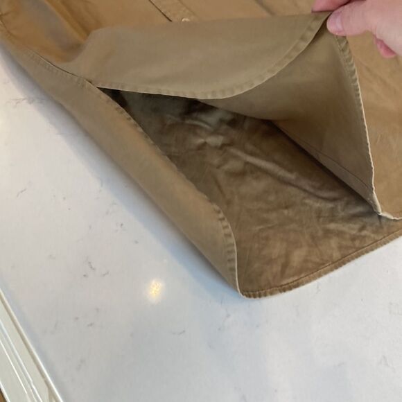 Polo Ralph Lauren Long sleeve Collared Belted Cotton Midi Shirt Dress Size 6 - Picture 9 of 11